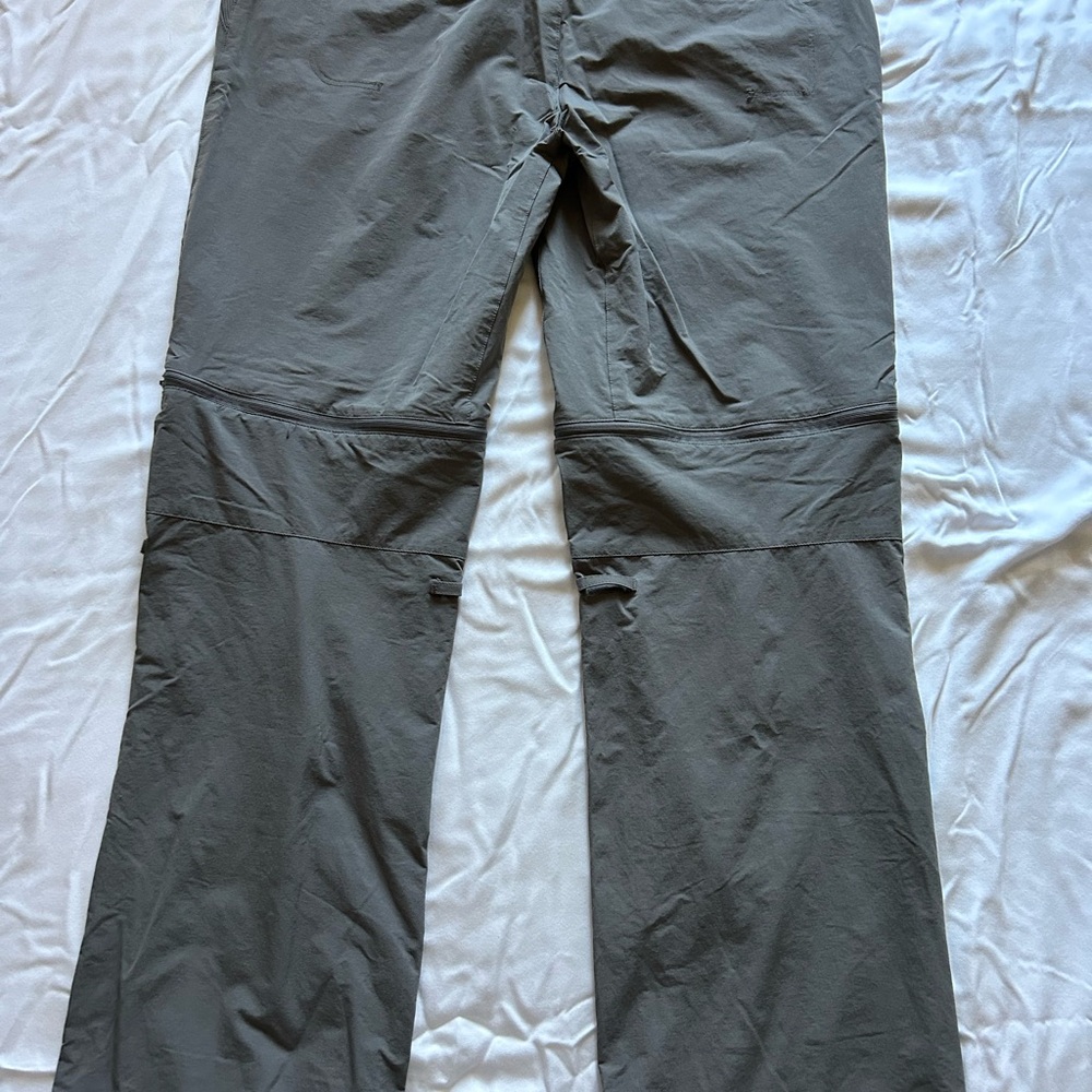 Columbia Gray Cargo Pants Convertible Outdoor